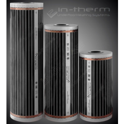 Нагрівальна плівка IN-THERM T 308 - 220 Вт/м², ширина рулону 80 см.