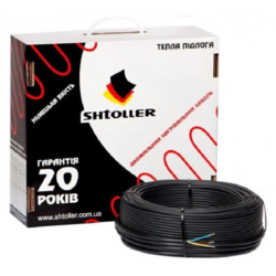 Нагрівальний кабель Shtoller Ecotherm 20-ЕС (Німеччина) для вкладання в стяжку